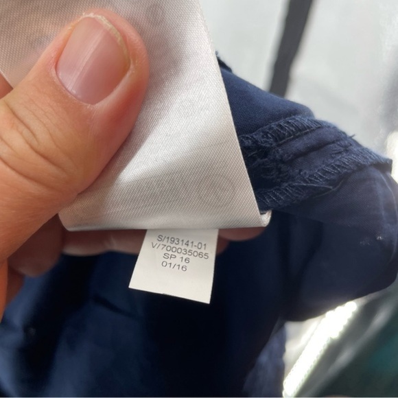 NWT Banana Republic Eyelet Pleated Skirt Sz 00 petite - Picture 8 of 9